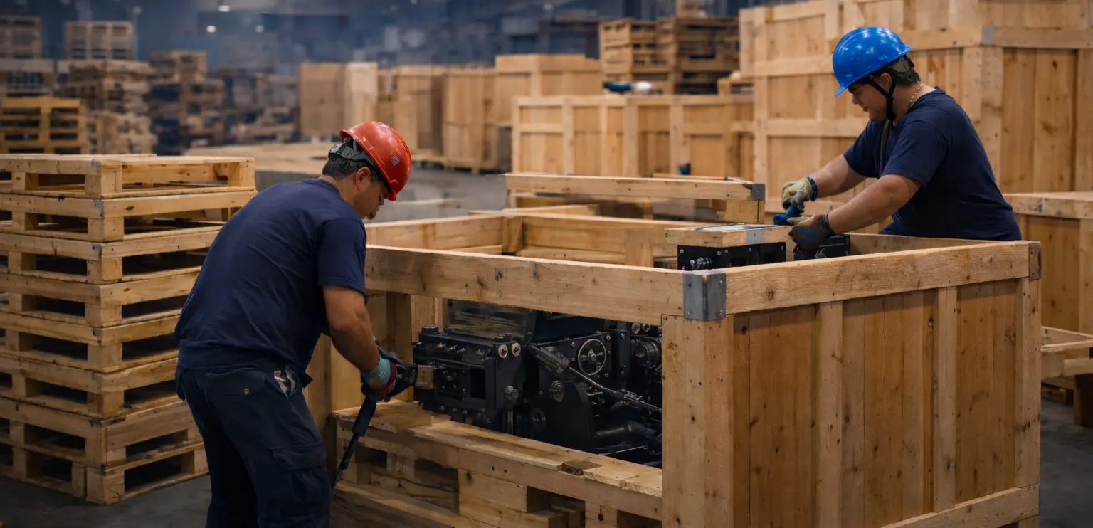 Custom export packaging solution built in Chennai