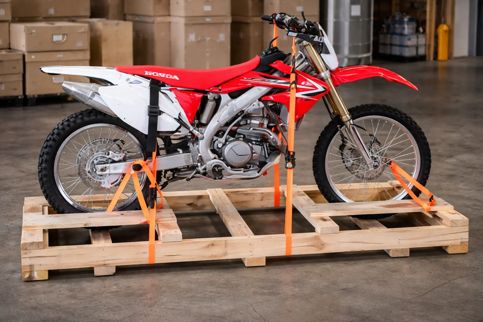 Bike lashing and logistics transit packaging solutions in Chennai