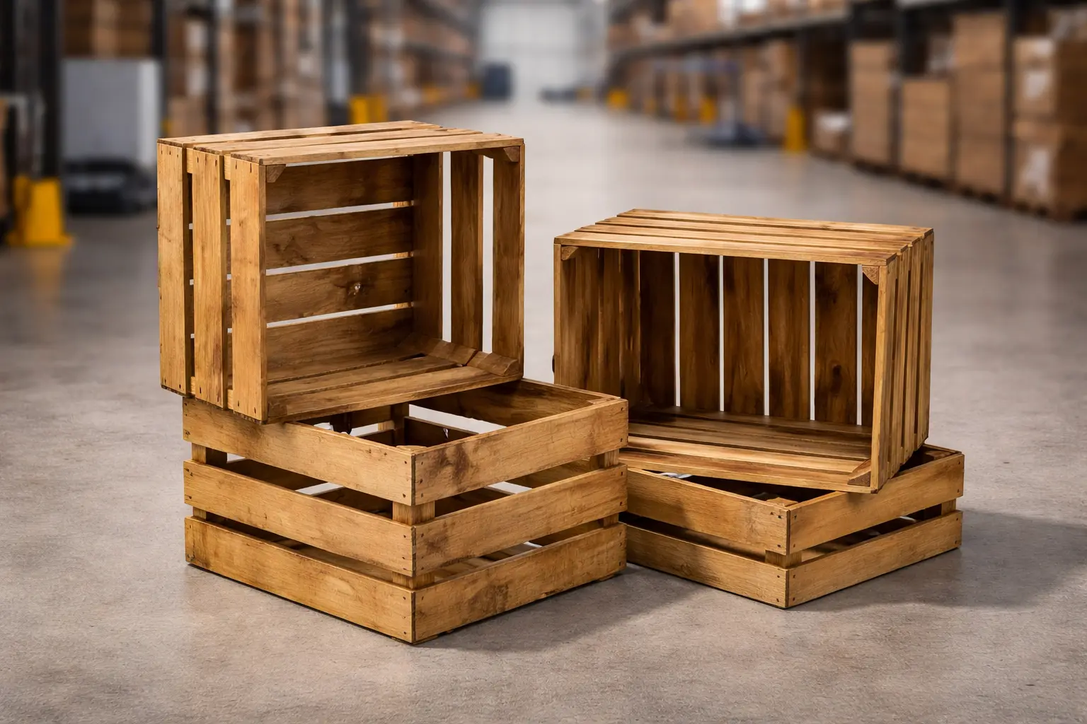 Export wooden crates manufactured in Chennai for heavy industrial loads